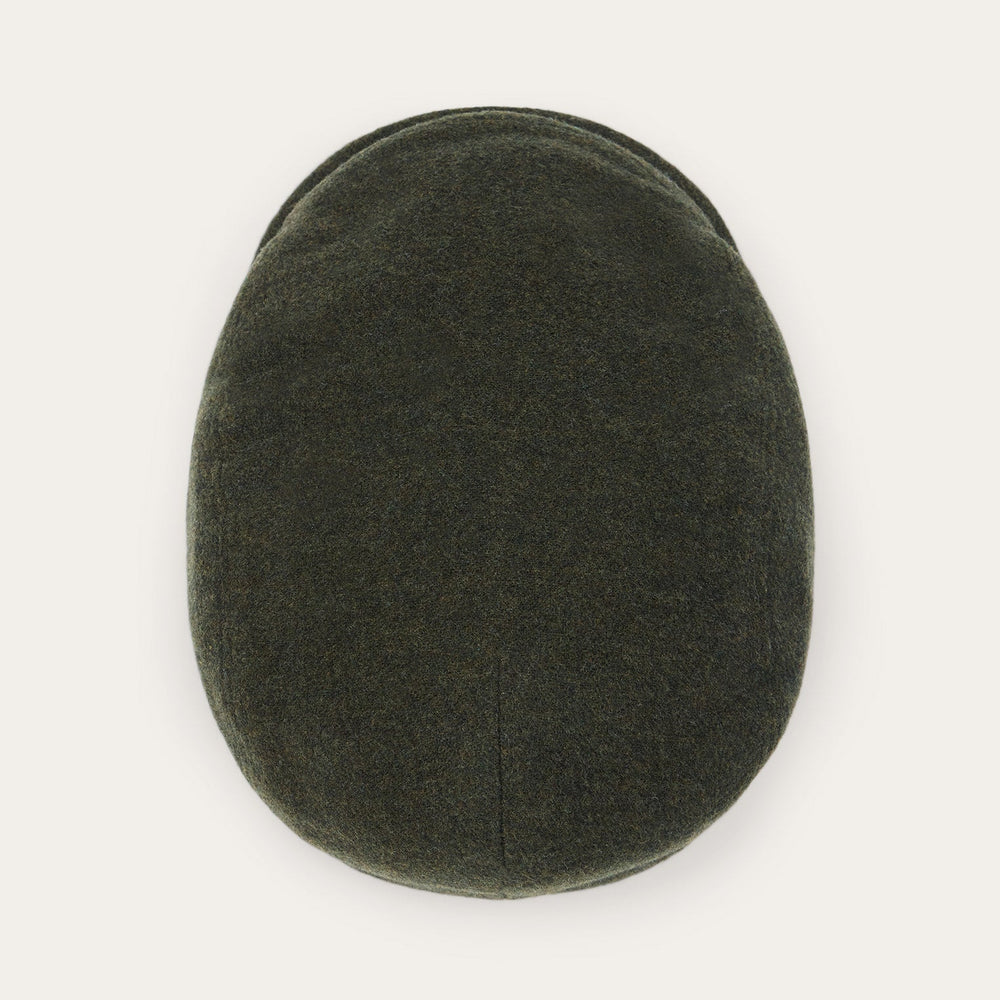 Wool Cashmere Driver Cap Moss | Stetson Hats