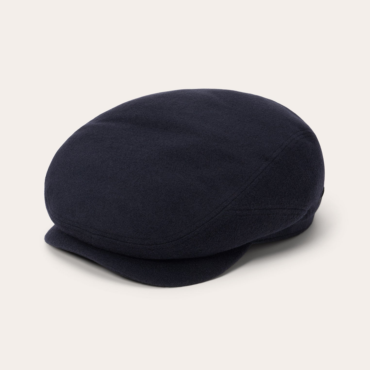 Wool Cashmere Driver Cap Navy | Stetson Hats