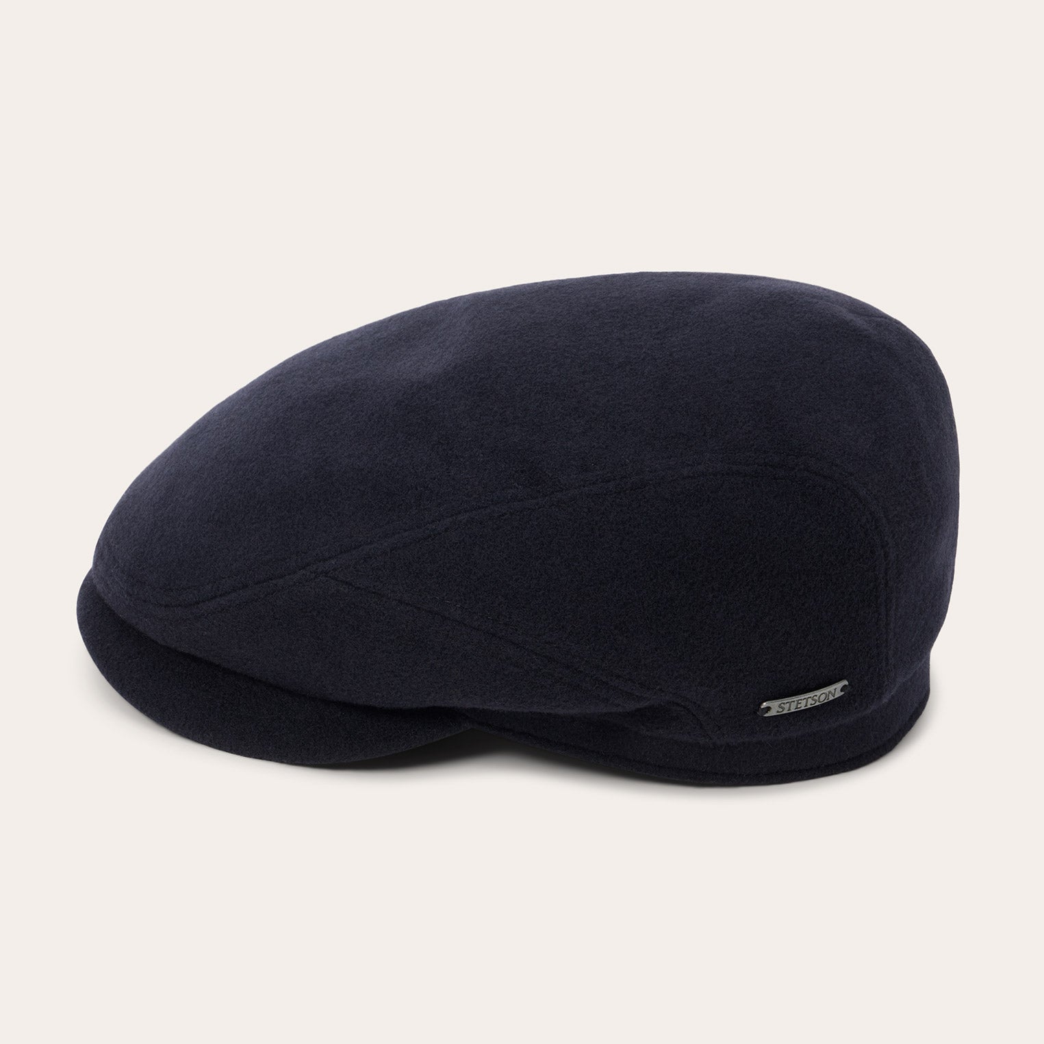 Wool Cashmere Driver Cap Navy | Stetson Hats