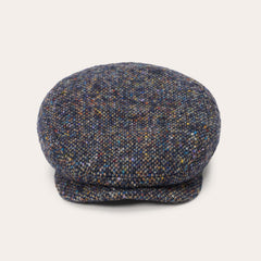 Wool Donegal Driver Cap Blue | Stetson Hats
