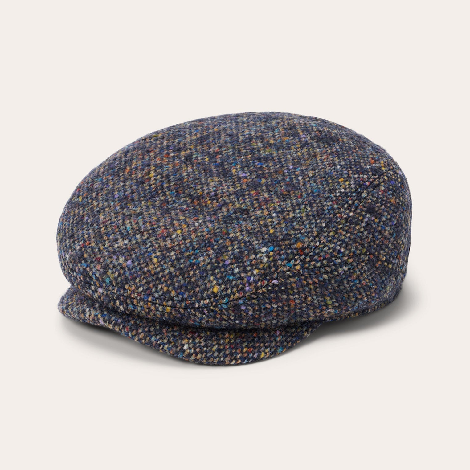 Wool Donegal Driver Cap Blue | Stetson Hats