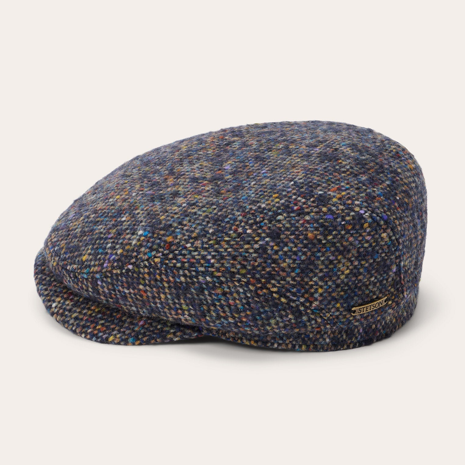 Wool Donegal Driver Cap Blue | Stetson Hats