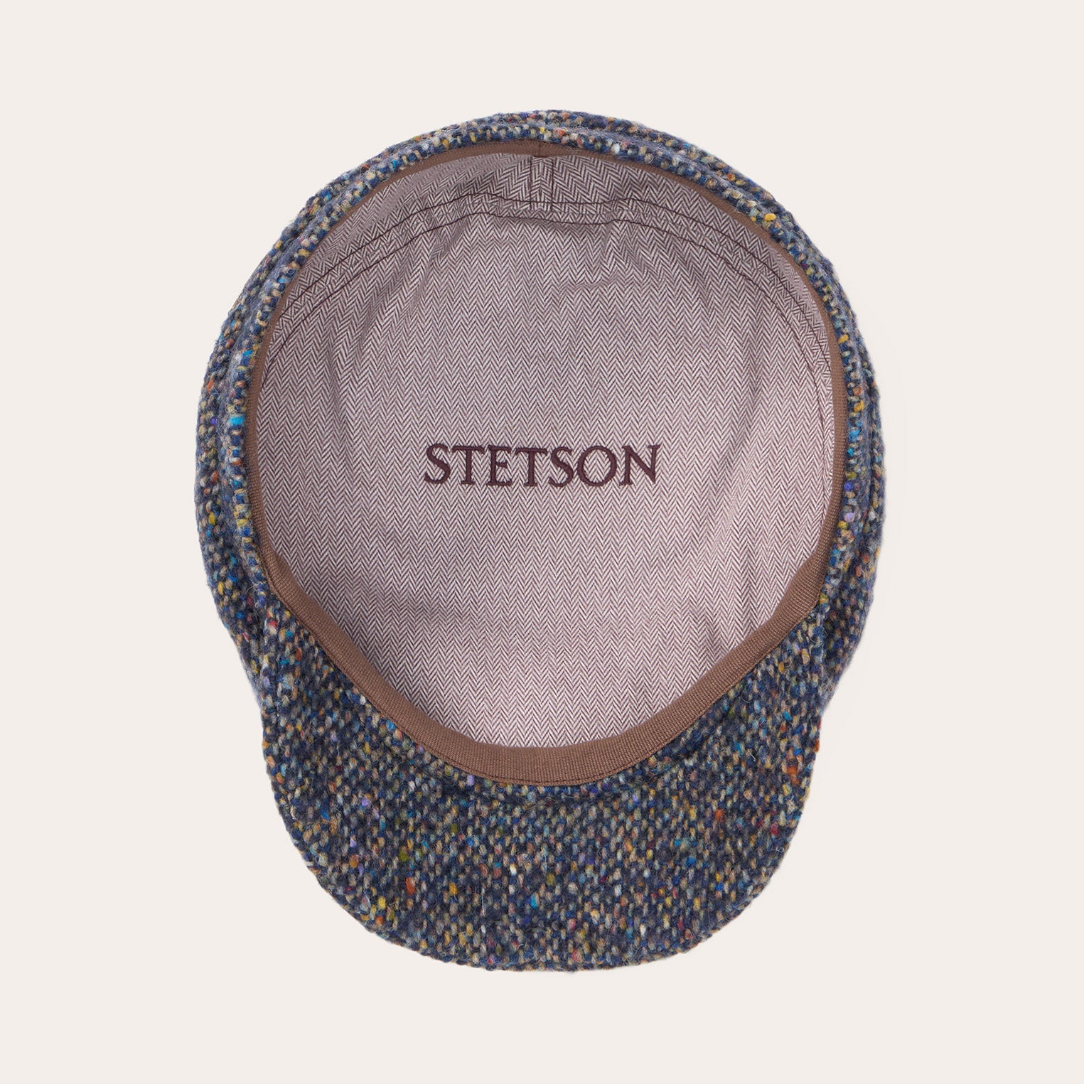 Wool Donegal Driver Cap Blue | Stetson Hats