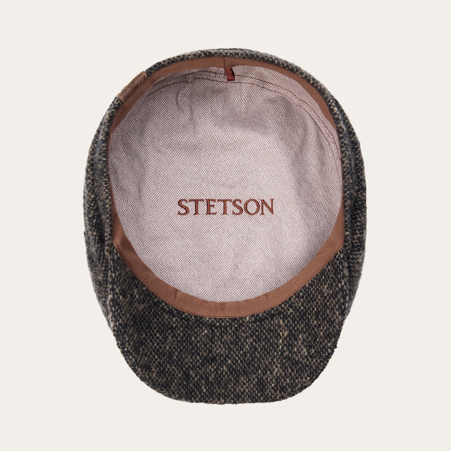 Wool Donegal Hatteras Black/Mud | Stetson Hats