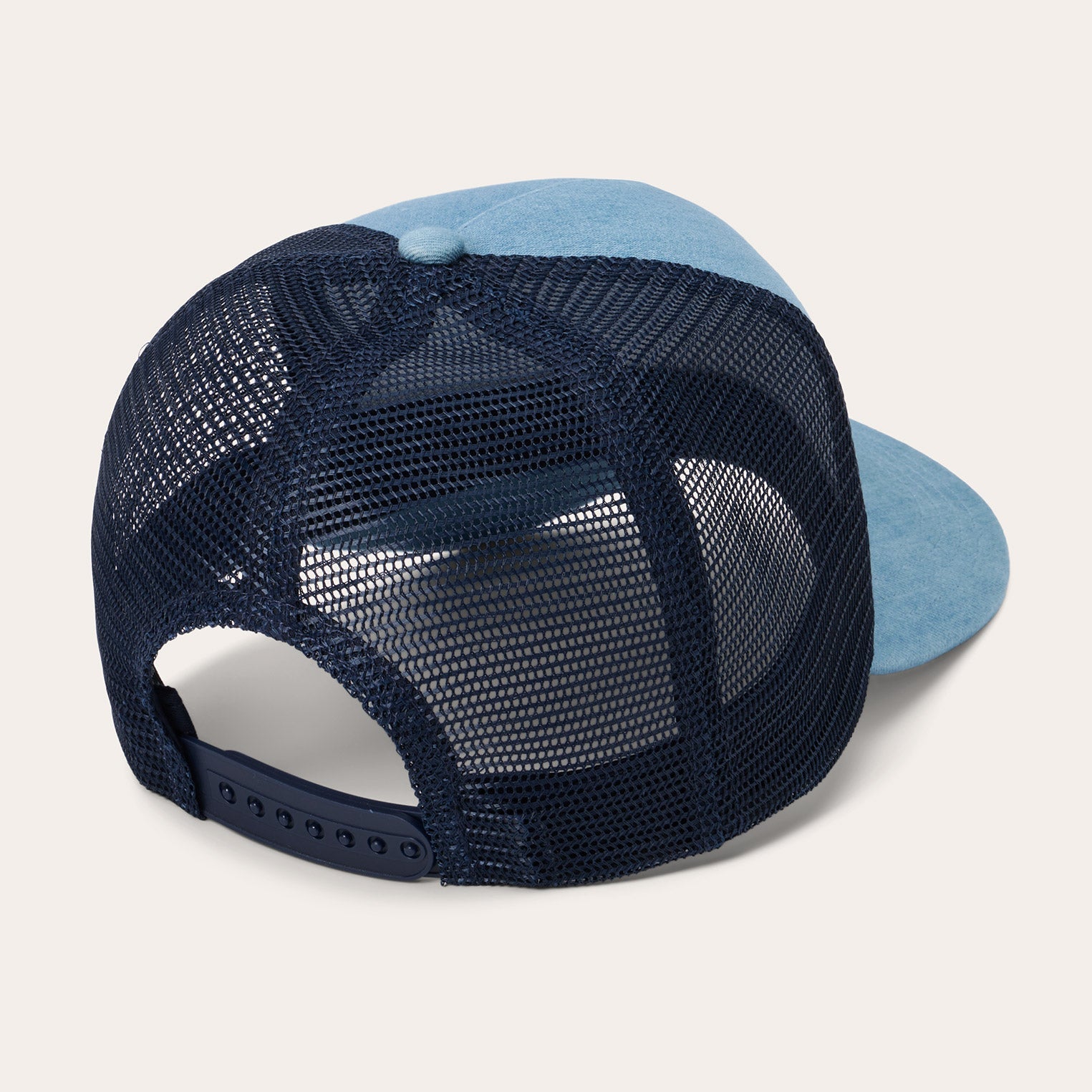 Washed Denim 1865 Patch Trucker Cap Blue | Stetson Hats