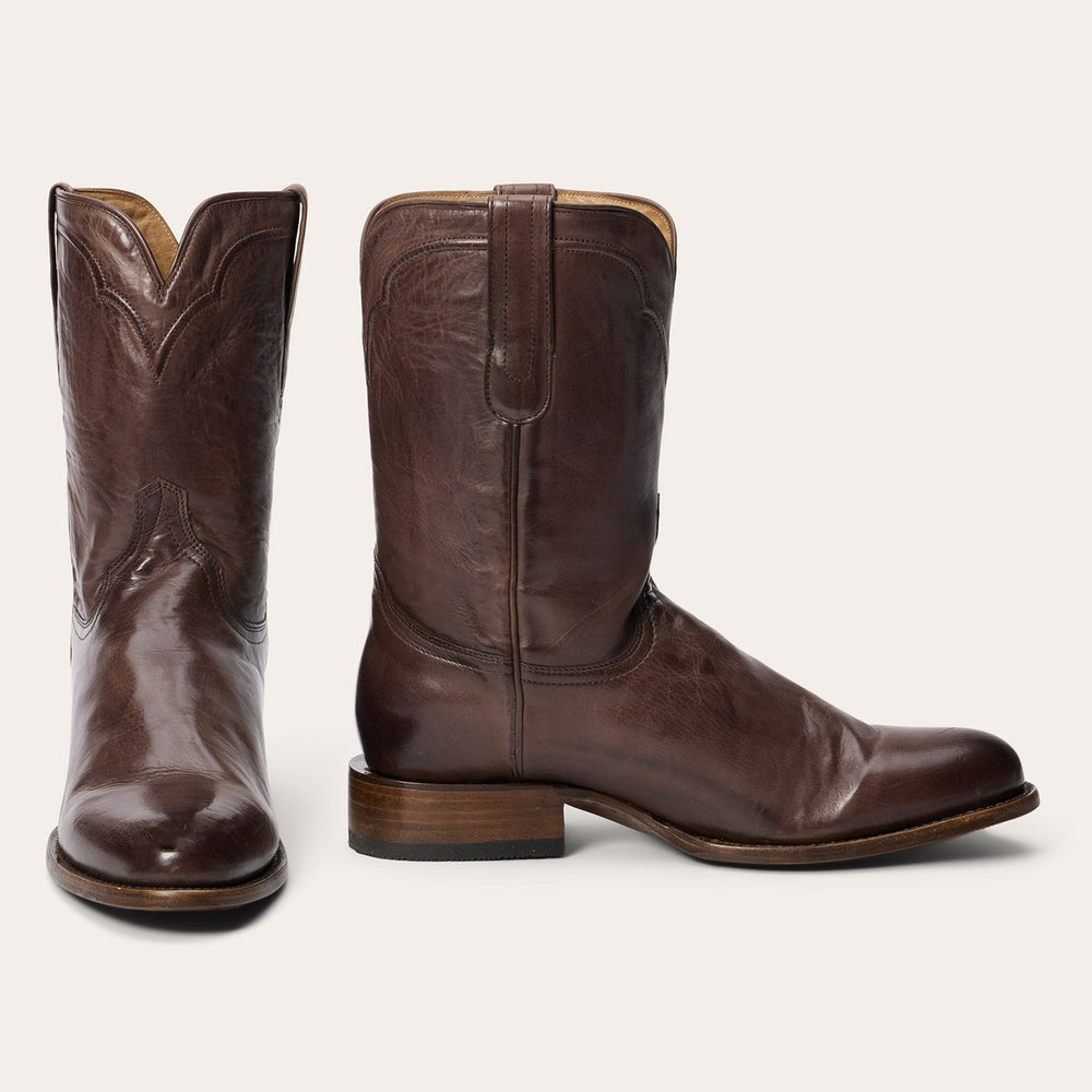 Cassidy Roper Boots Smooth Brown | Stetson