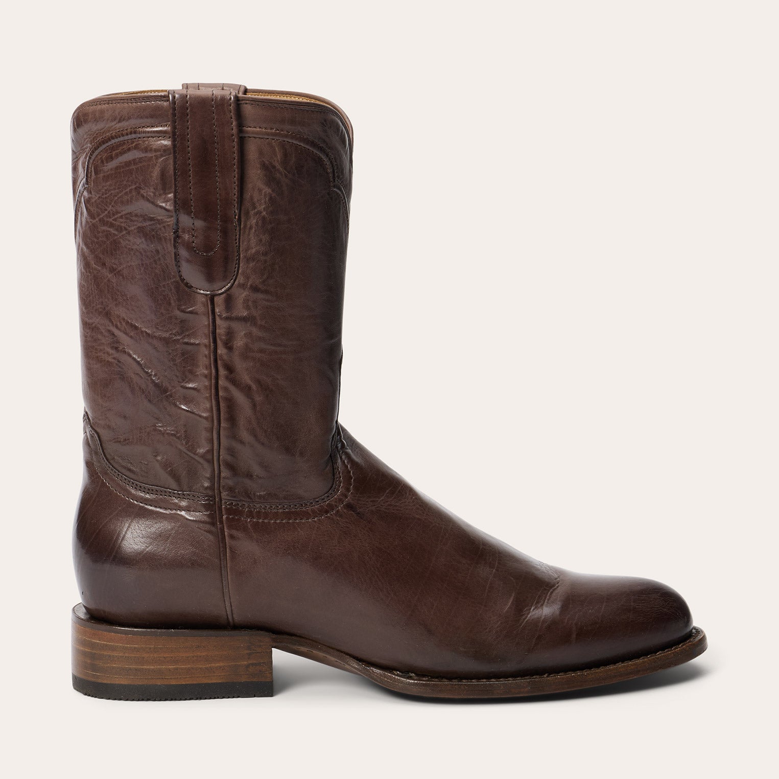 Cassidy Roper Boots Smooth Brown | Stetson