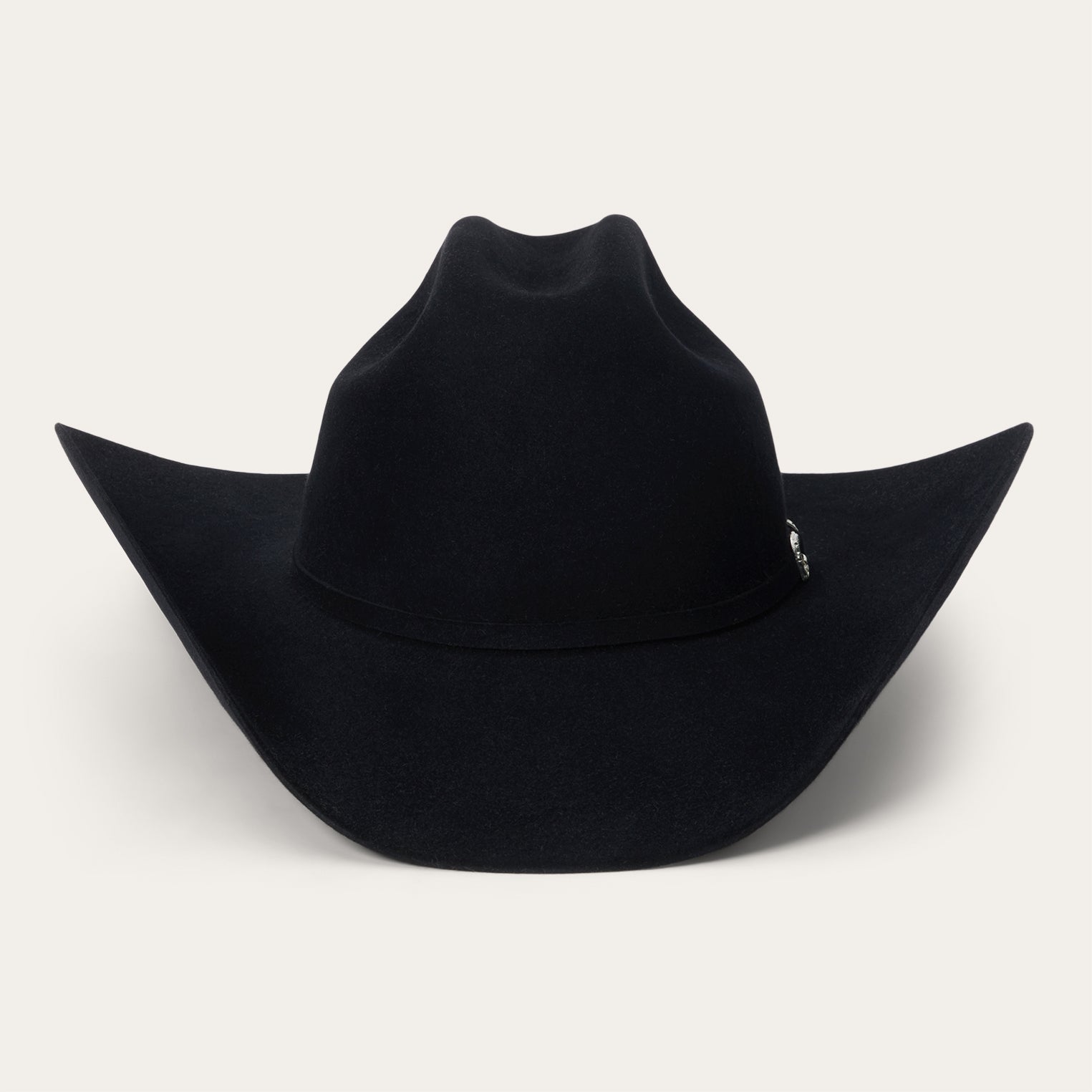 Lariat 5X Cowboy Hat - 4 1/4" Brim Black | Stetson Hats