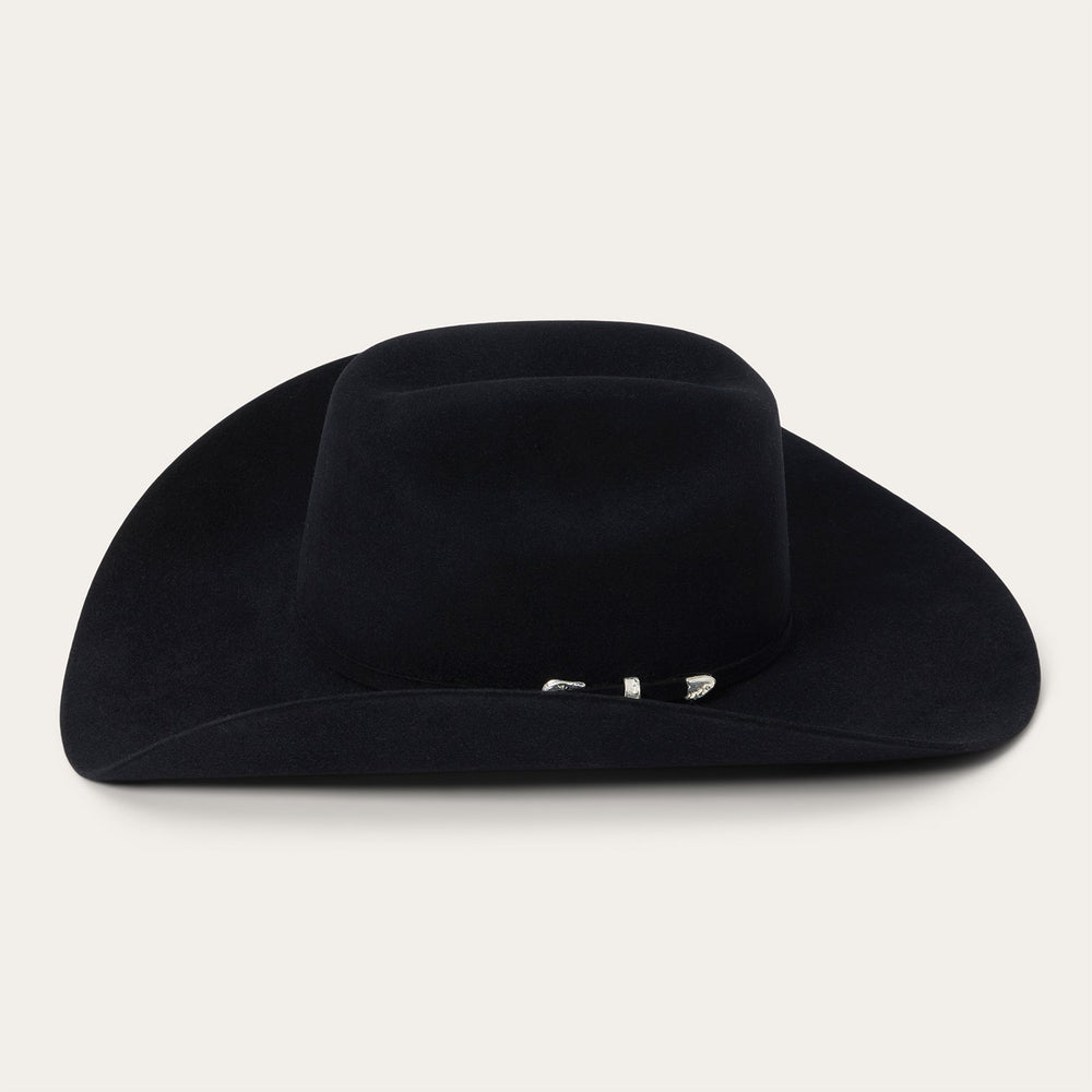 Lariat 5X Cowboy Hat - 4 1/4" Brim Black | Stetson Hats
