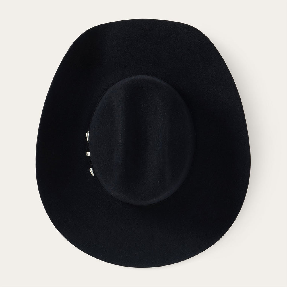 Lariat 5X Cowboy Hat - 4 1/4" Brim Black | Stetson Hats
