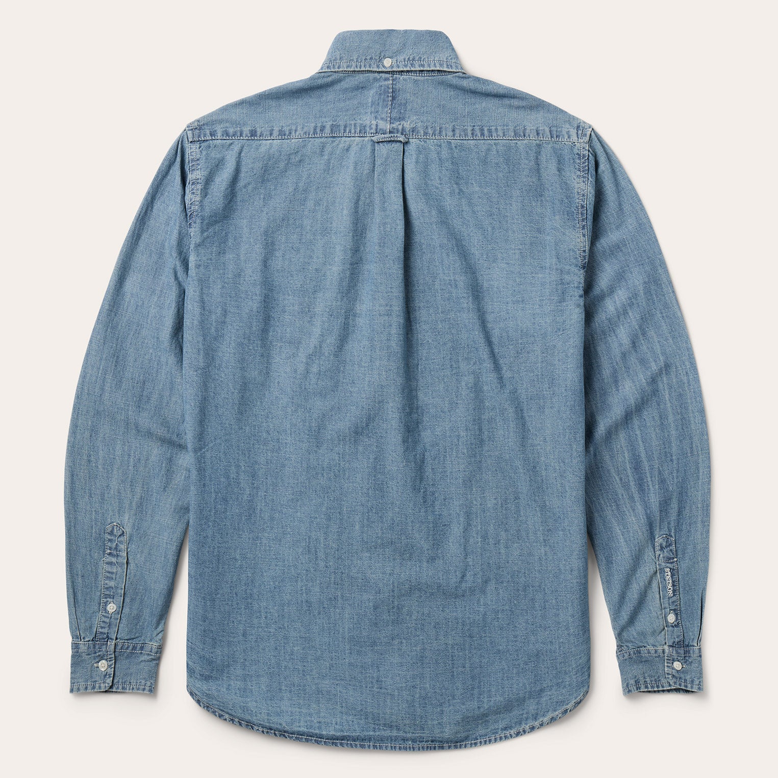 Chambray Button-Down Shirt Blue | Stetson Men