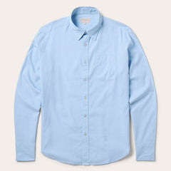 Pinpoint Oxford Shirt Blue | Stetson Men