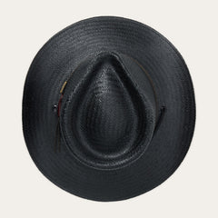 Belgrade Straw Outdoor Hat Black | Stetson Hats