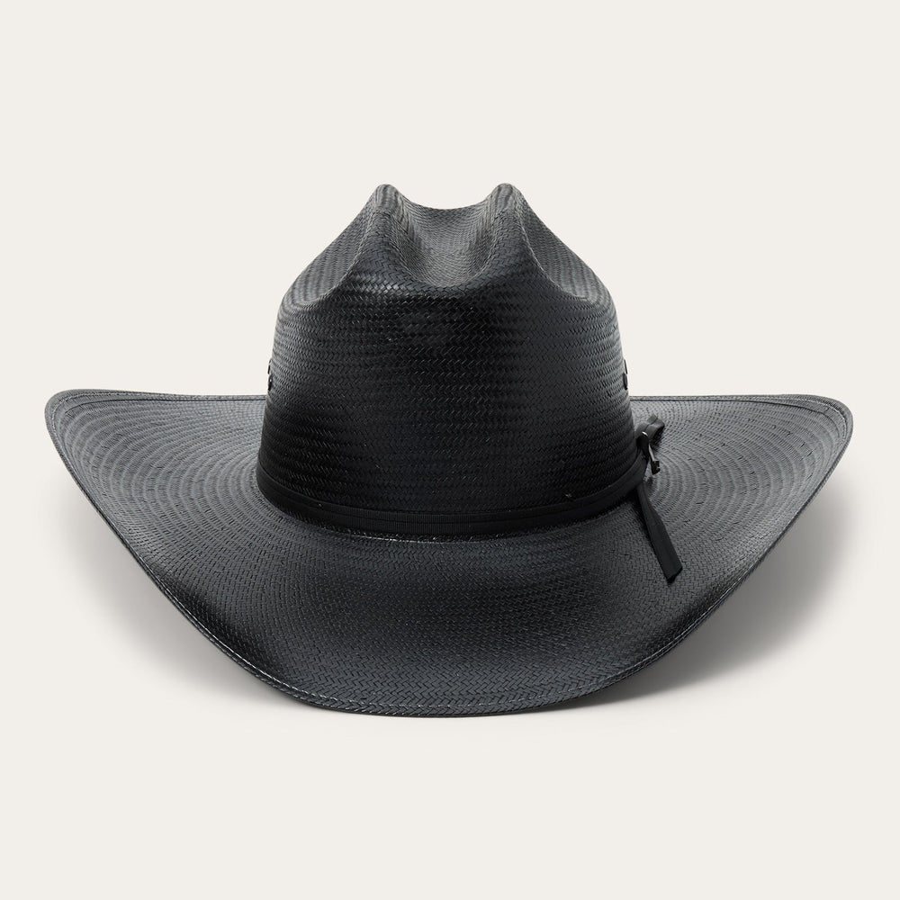 Coal Mine 10X Straw Cowboy Hat Black | Stetson Hats