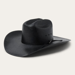 Coal Mine 10X Straw Cowboy Hat Black | Stetson Hats