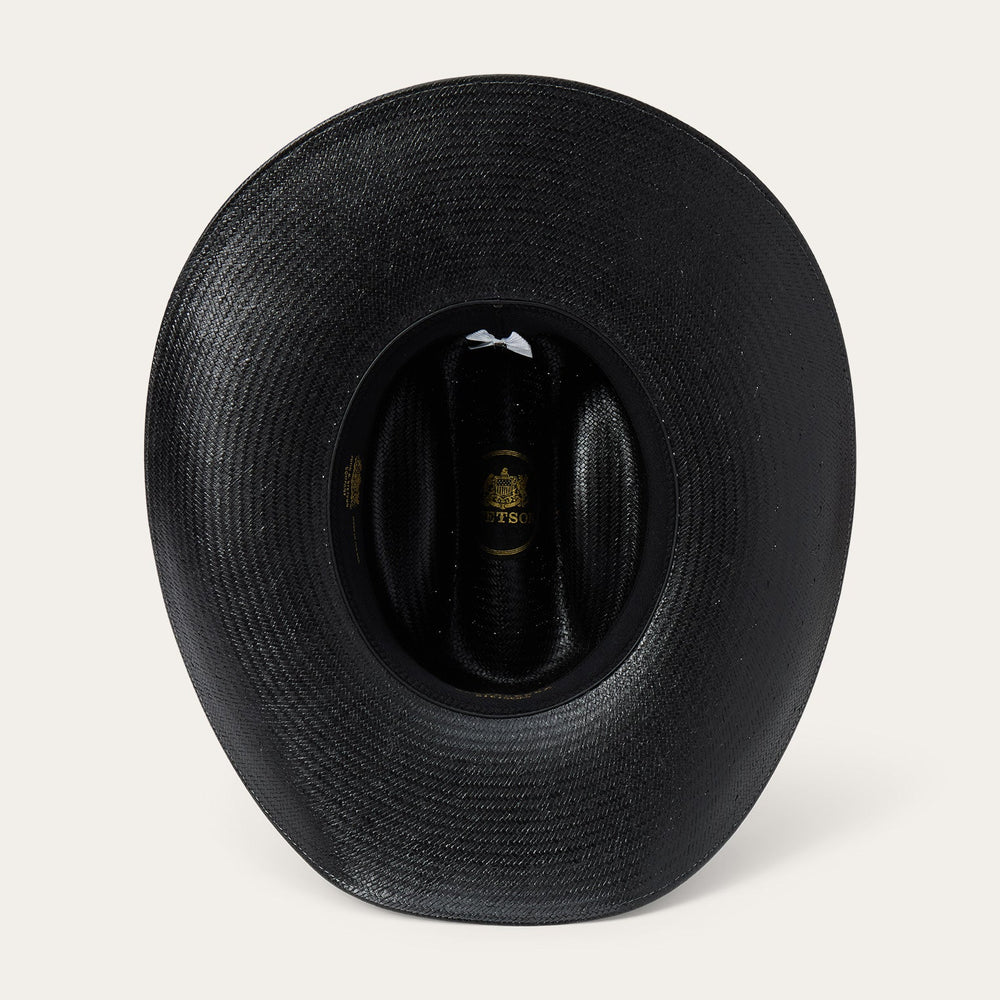 Coal Mine 10X Straw Cowboy Hat Black | Stetson Hats