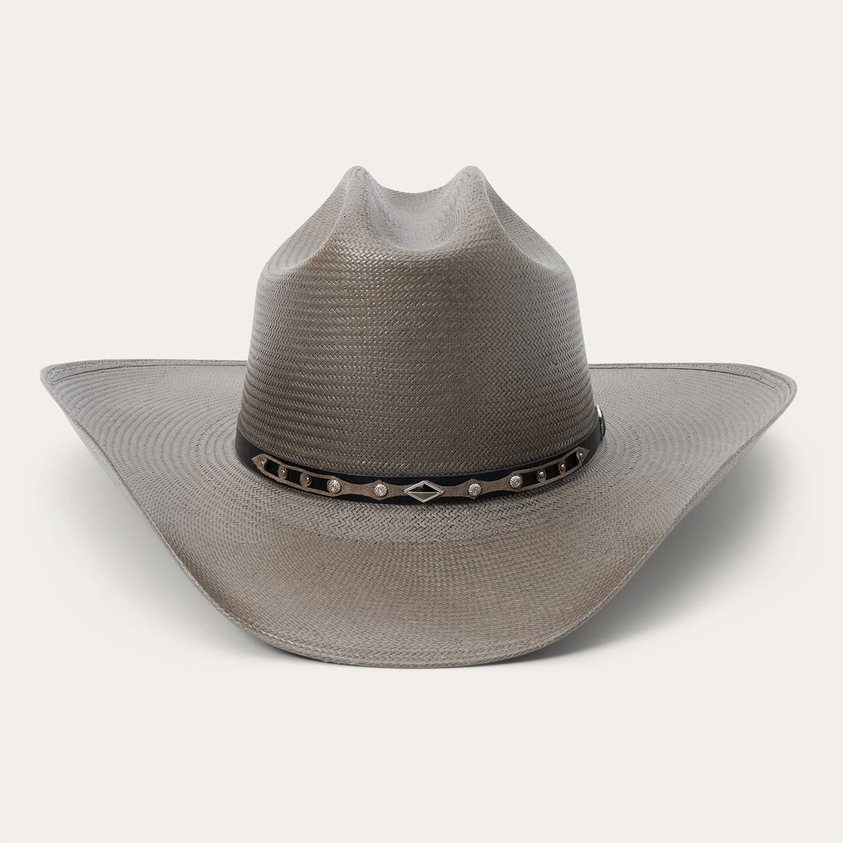 Kenton 10X Straw Cowboy Hat Grey | Stetson Hats