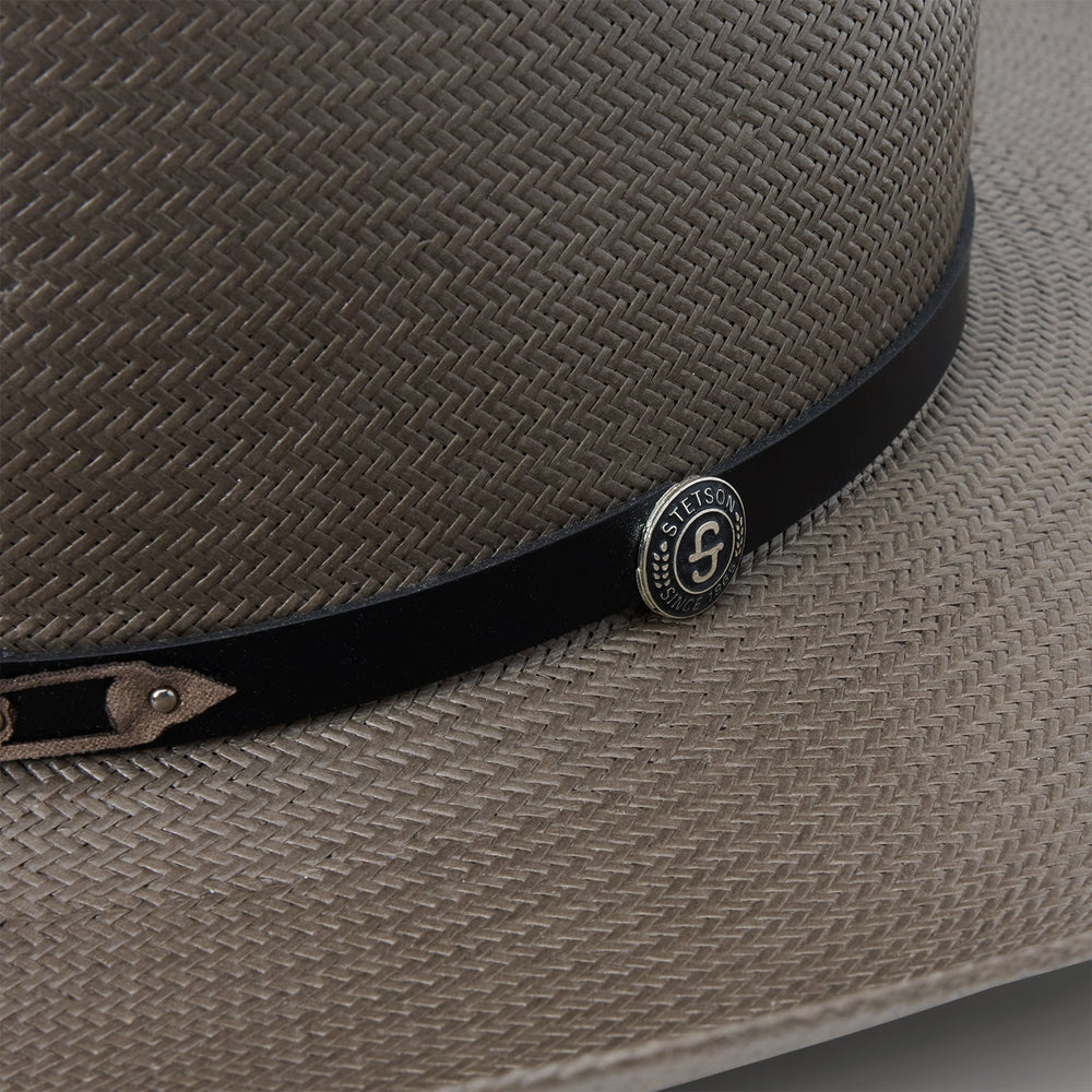 Kenton 10X Straw Cowboy Hat Grey | Stetson Hats