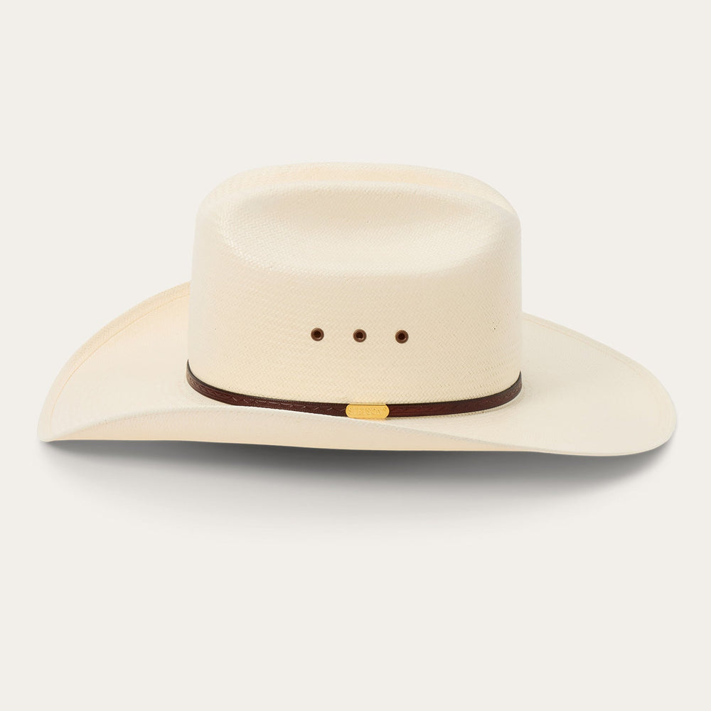 Maddock 10X Straw Cowboy Hat Natural | Stetson Hats