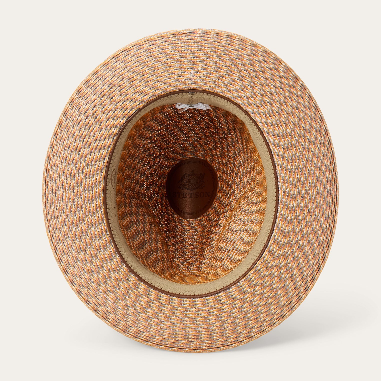 Emin Straw Fedora Quartz Mix | Stetson Hats