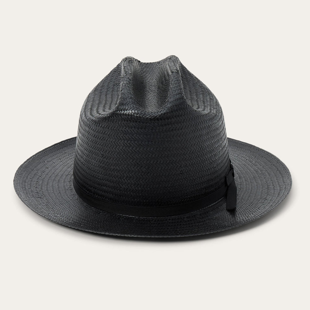 Open Road Straw Hat Black | Stetson Hats