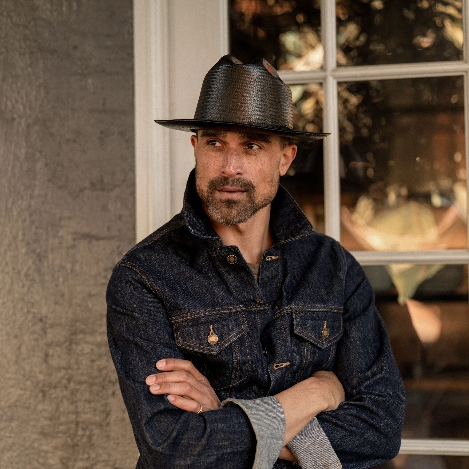 Open Road Straw Hat Black | Stetson Hats