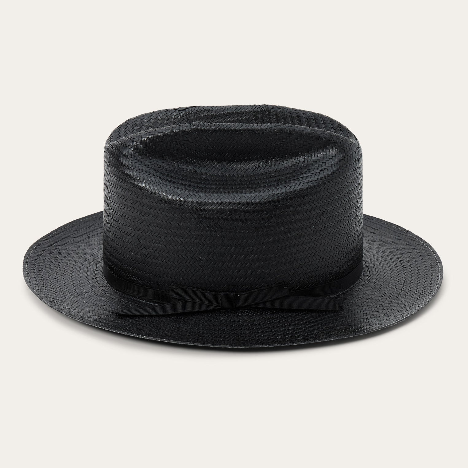 Open Road Straw Hat Black | Stetson Hats