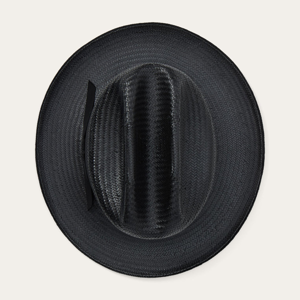 Open Road Straw Hat Black | Stetson Hats