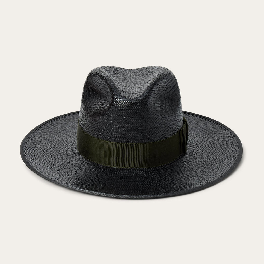 Tri-City Straw Hat Black | Stetson Hats