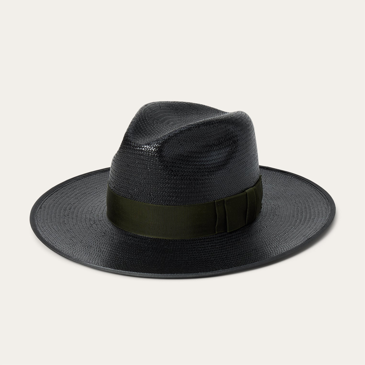Tri-City Straw Hat Black | Stetson Hats