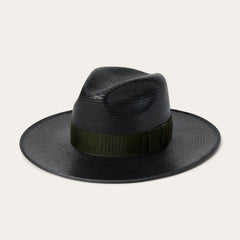 Tri-City Straw Hat Black | Stetson Hats
