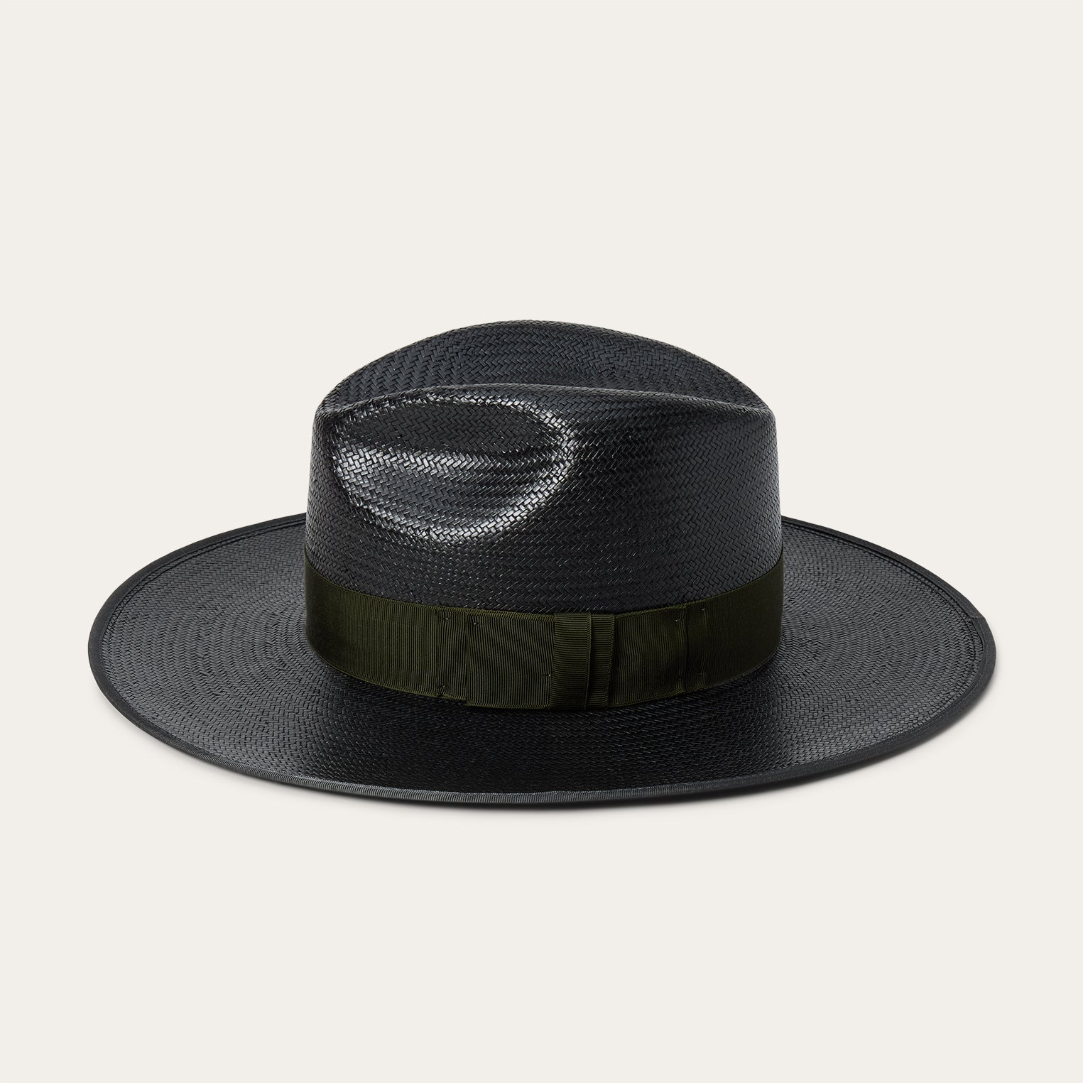 Tri-City Straw Hat Black | Stetson Hats
