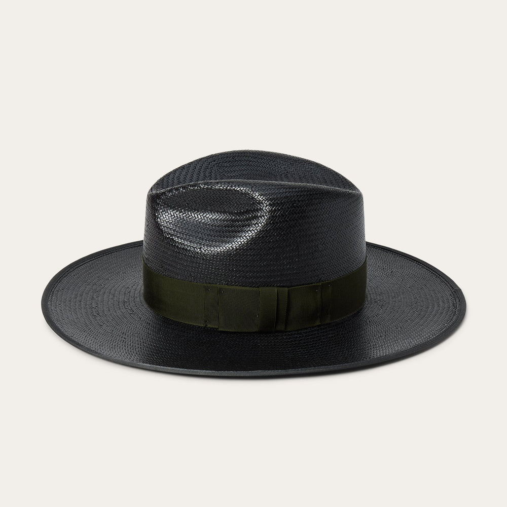 Tri-City Straw Hat Black | Stetson Hats