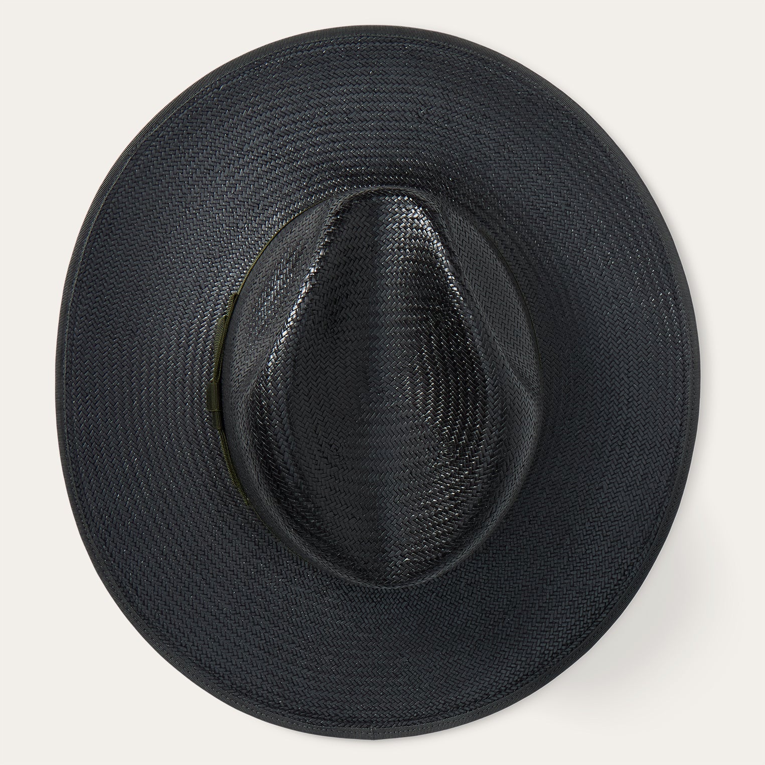 Tri-City Straw Hat Black | Stetson Hats