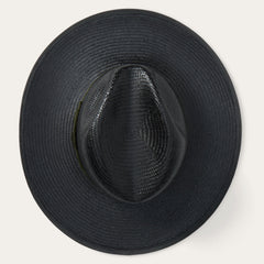 Tri-City Straw Hat Black | Stetson Hats