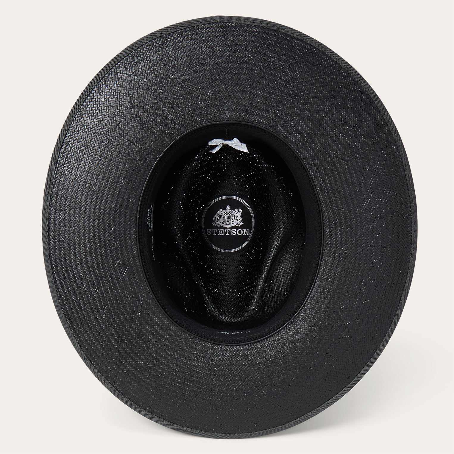 Tri-City Straw Hat Black | Stetson Hats