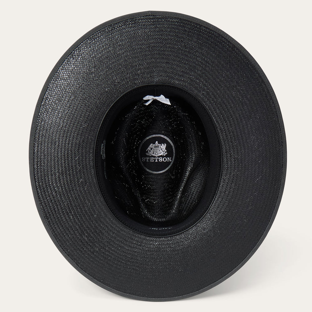 Tri-City Straw Hat Black | Stetson Hats
