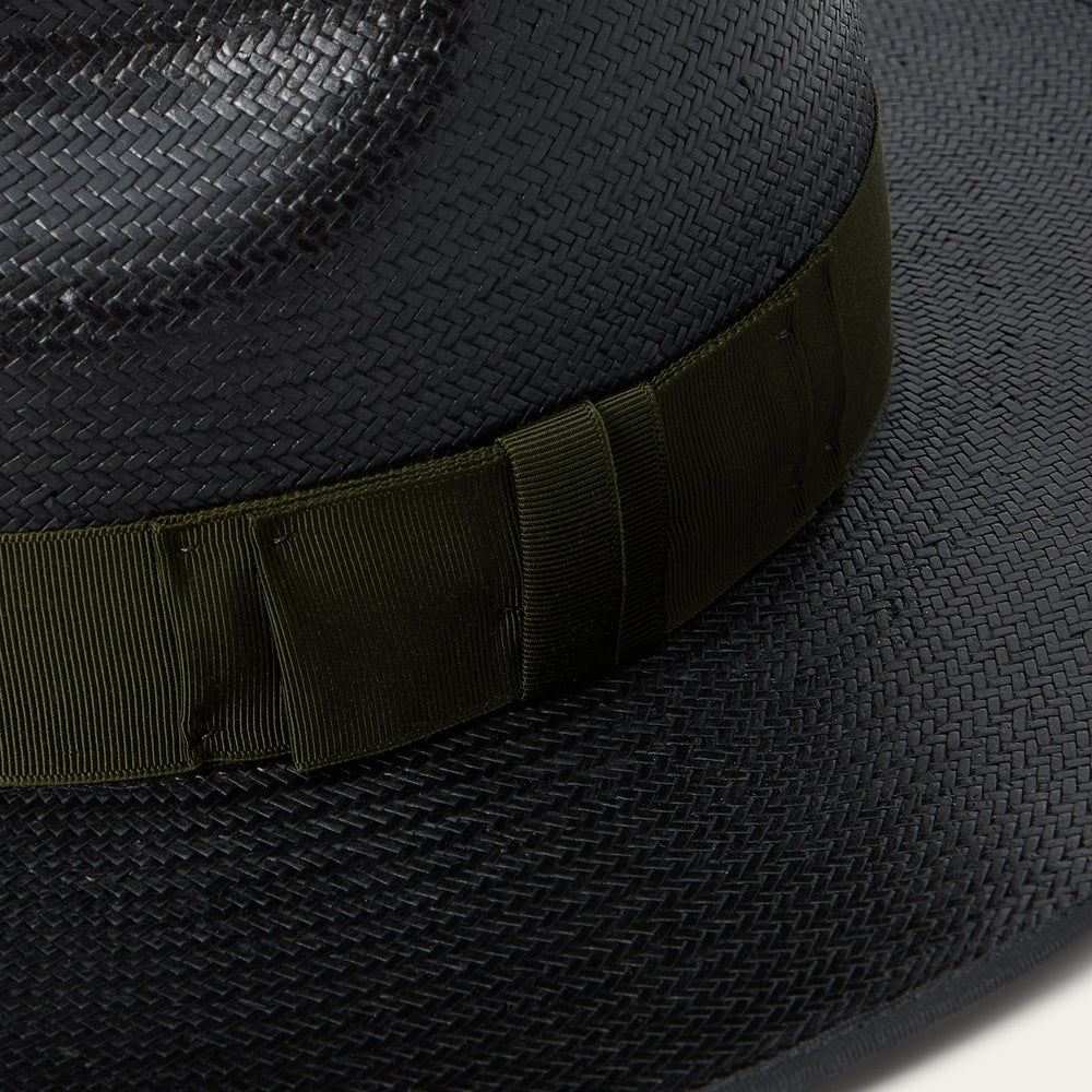 Tri-City Straw Hat Black | Stetson Hats