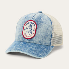 Free Spirit Trucker Hat Denim | Stetson Hats