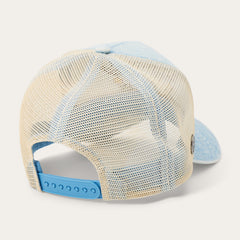 Longhorn Trucker Hat Light Denim | Stetson Hats