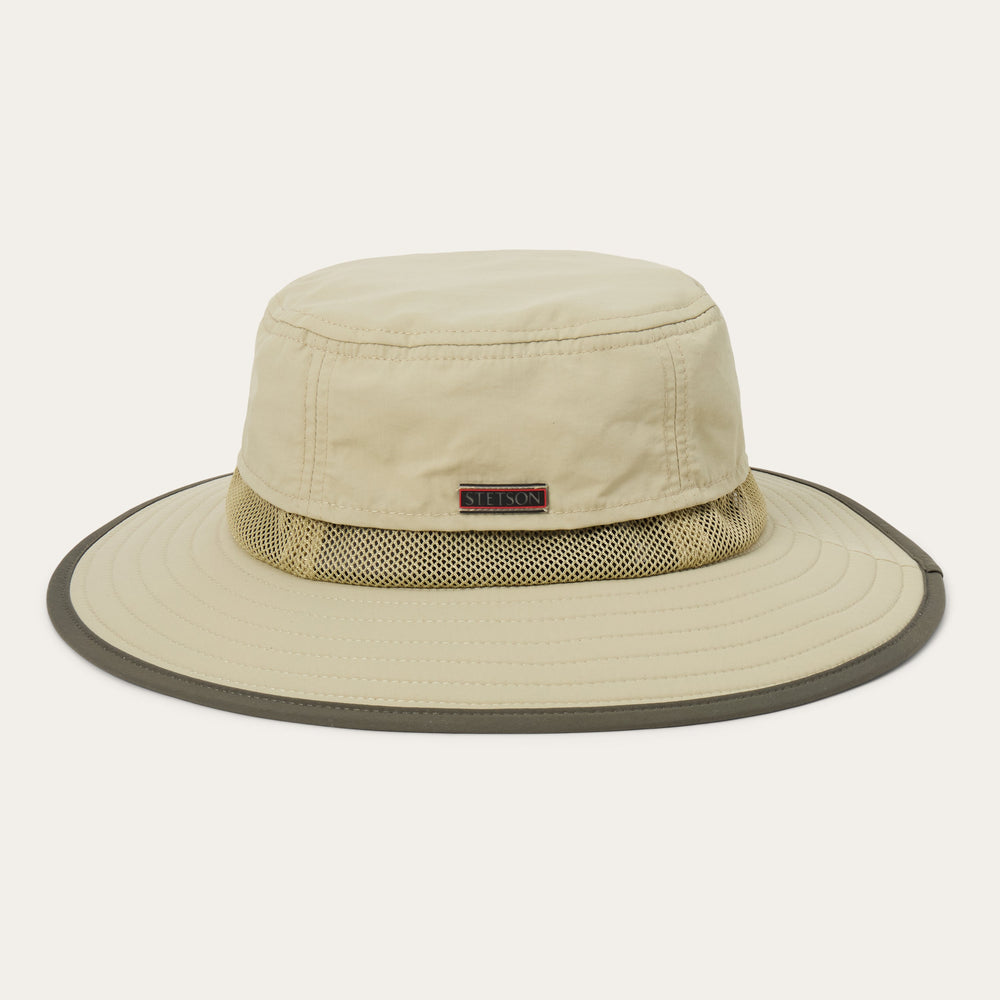 Traveller Outdoor Hat Off White With Olive | Stetson Hats