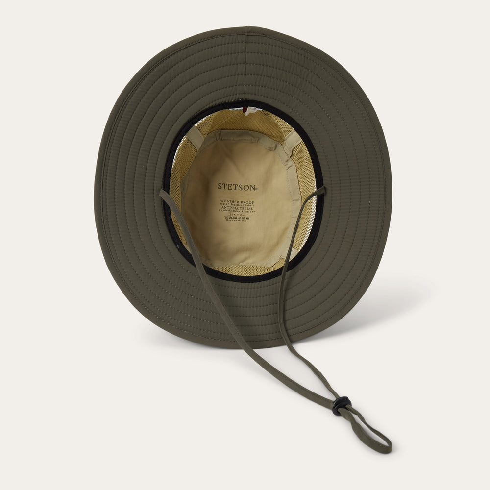 Traveller Outdoor Hat Off White With Olive | Stetson Hats