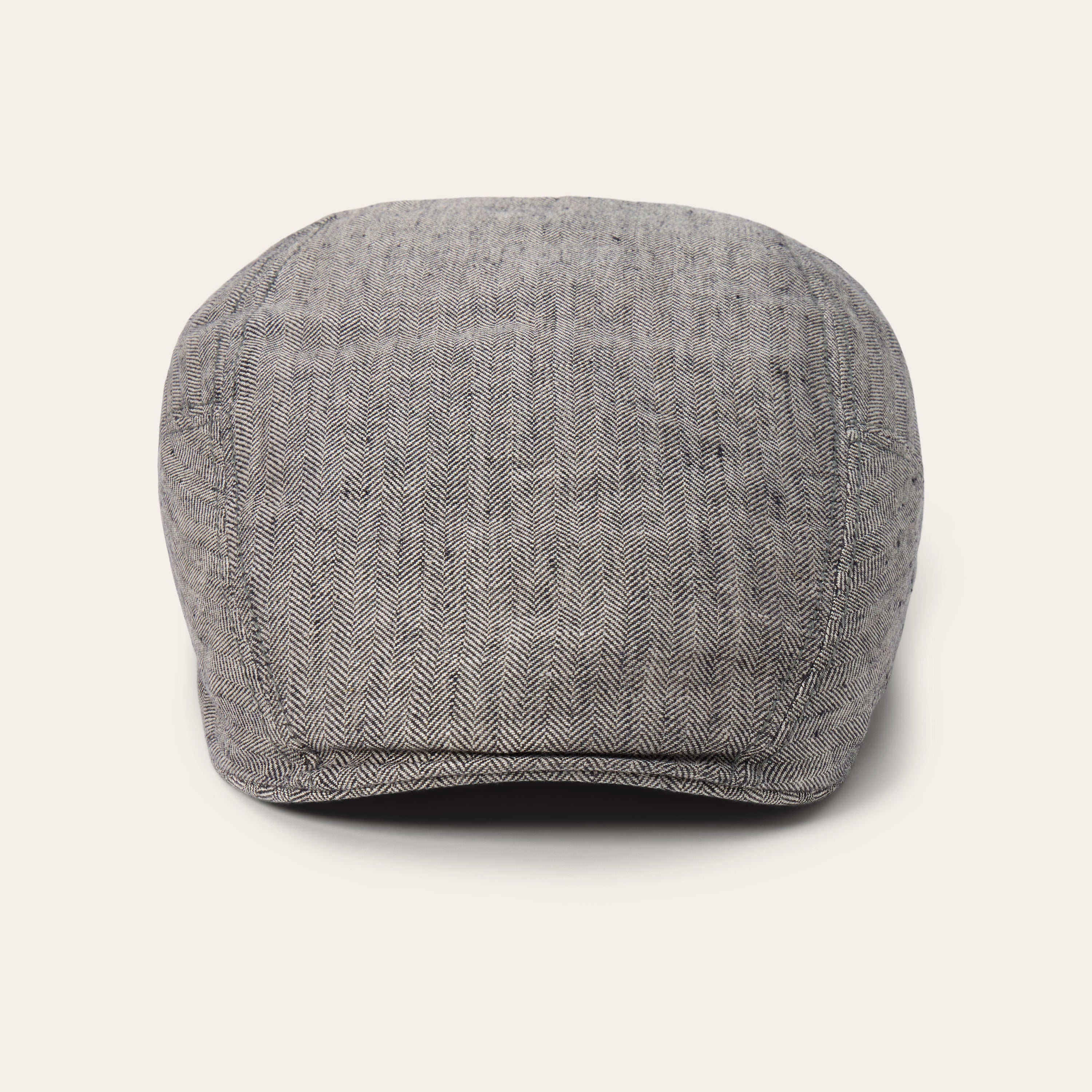 Linen Ivy Cap Grey Herringbone | Stetson Hats