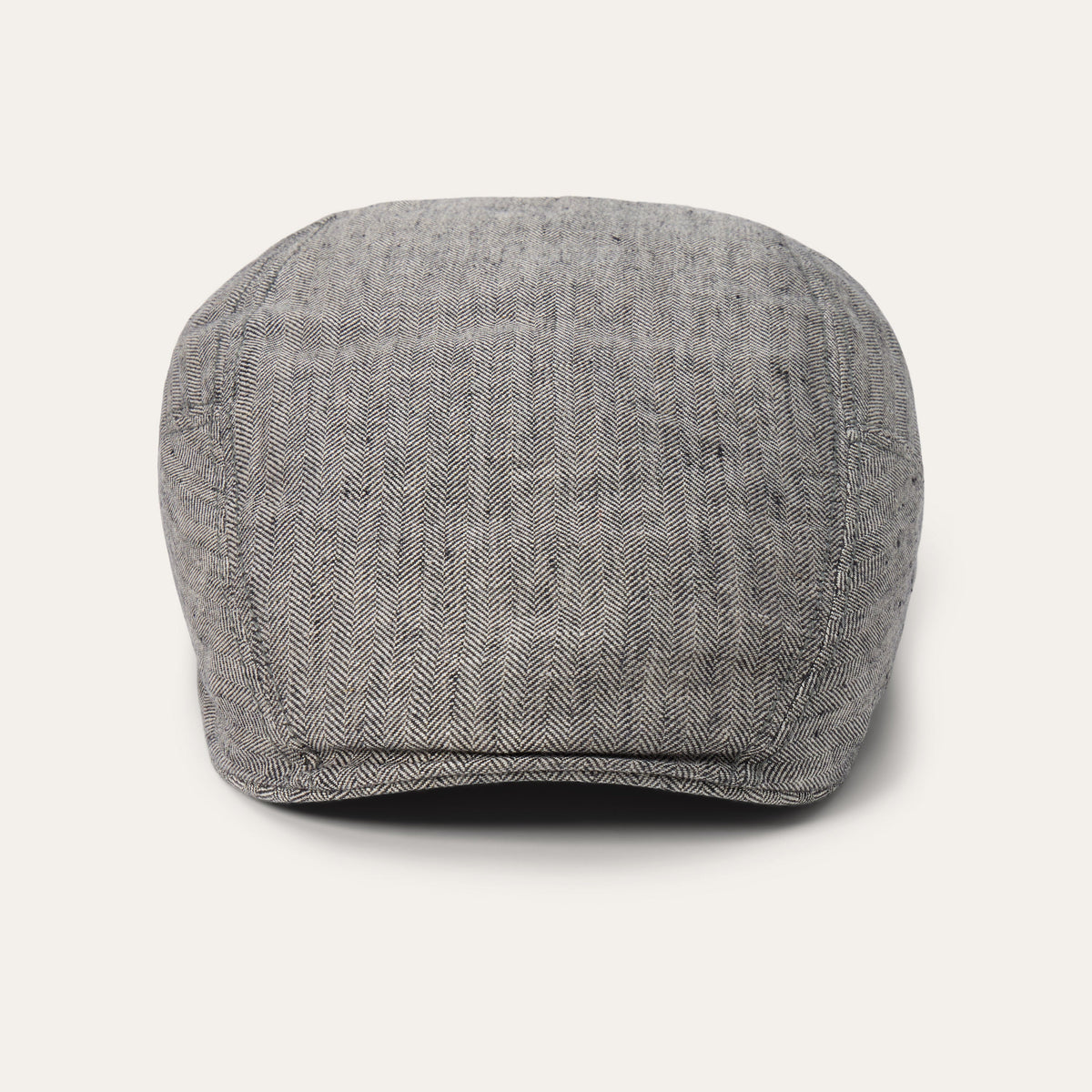 Linen Ivy Cap Grey Herringbone | Stetson Hats