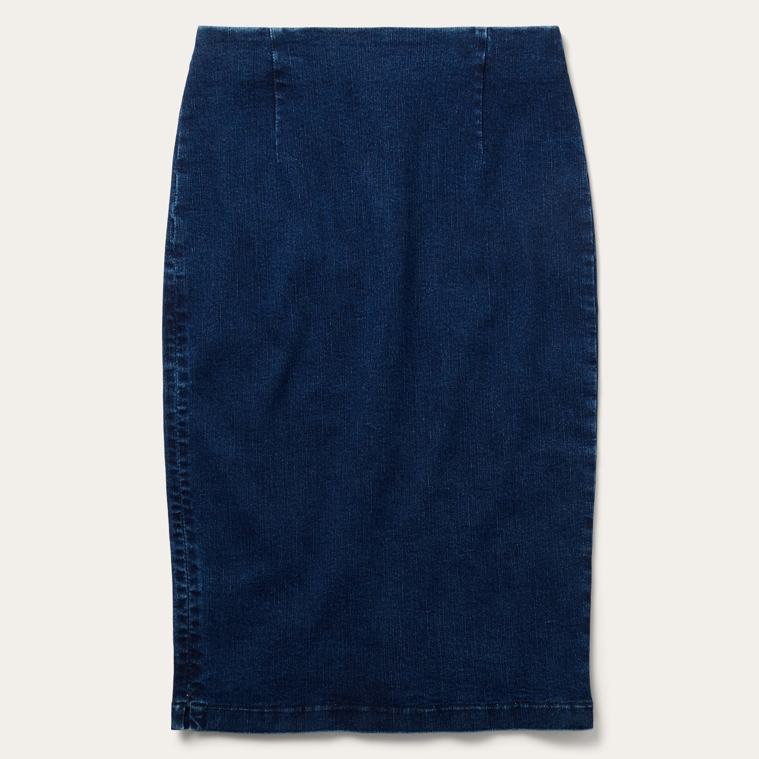 Stretch Denim Pencil Skirt Blue | Stetson Women