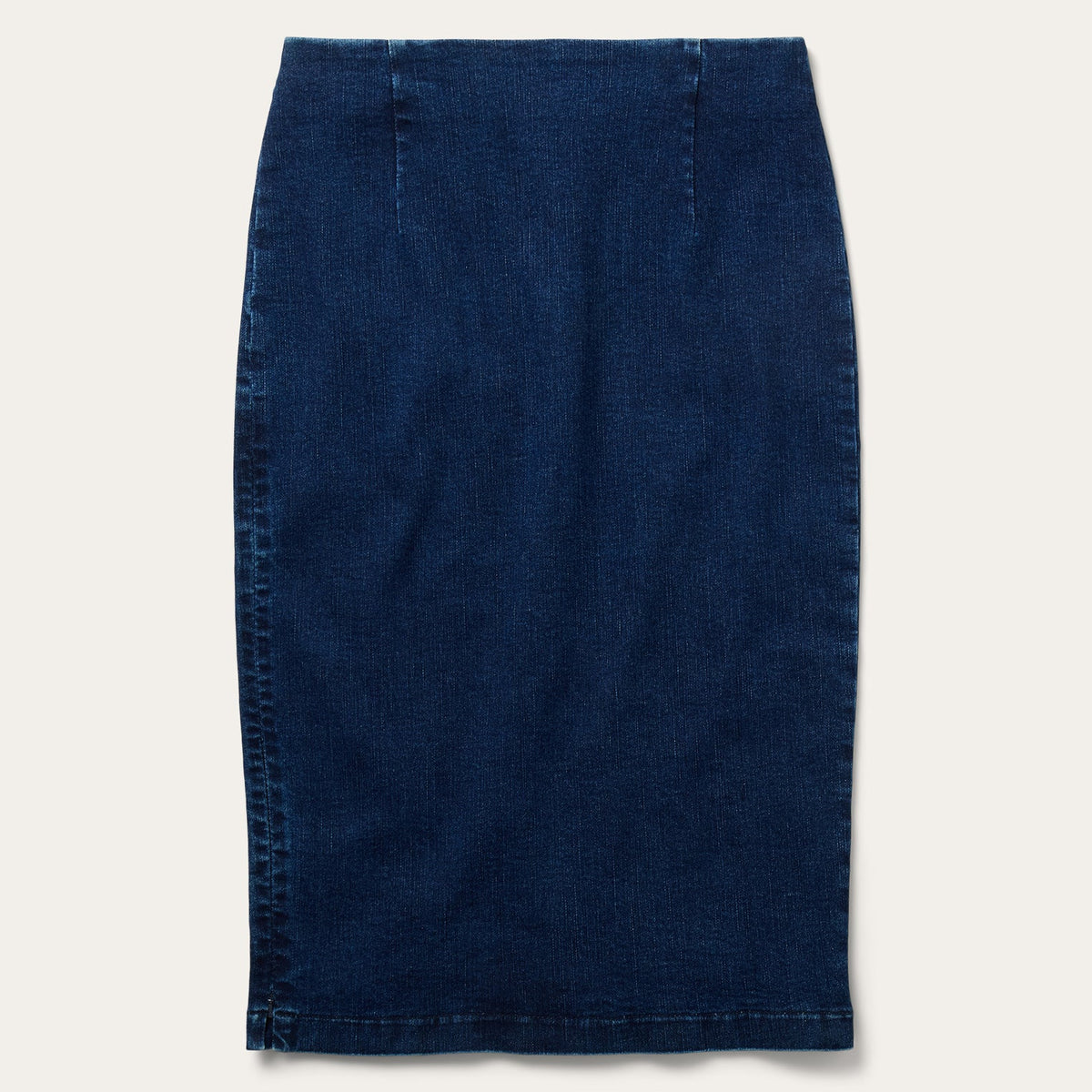 Stretch Denim Pencil Skirt Blue | Stetson Women