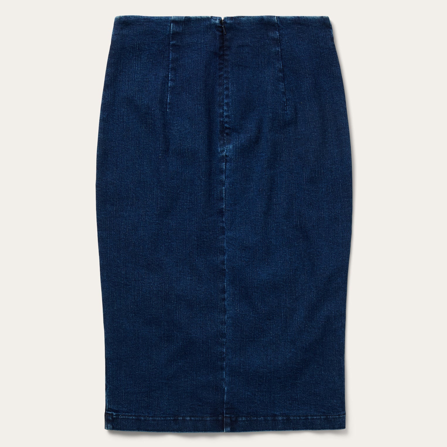 Stretch Denim Pencil Skirt Blue | Stetson Women