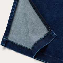 Stretch Denim Pencil Skirt Blue | Stetson Women