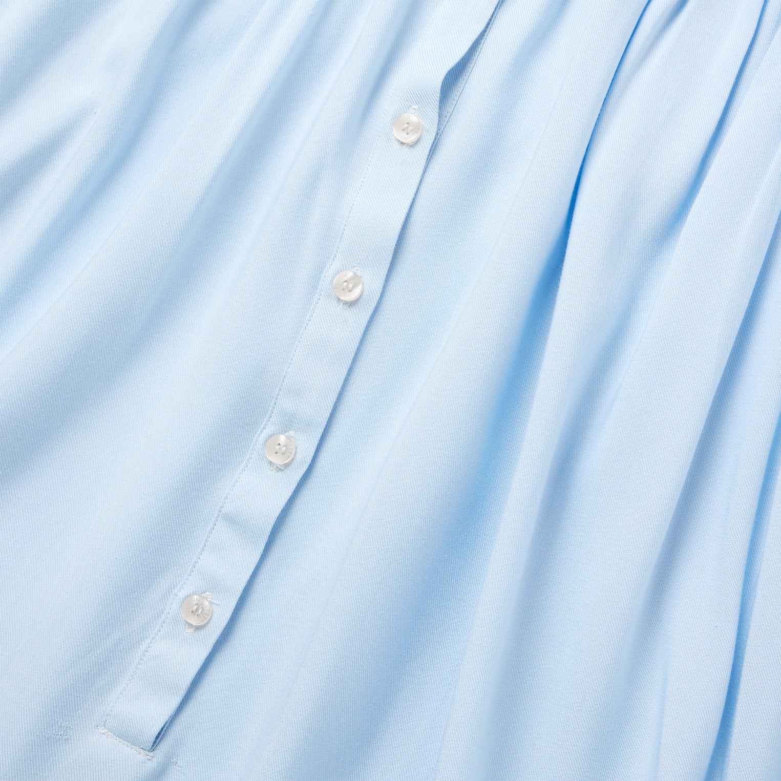 Twill Collared Blouse Blue | Stetson Women