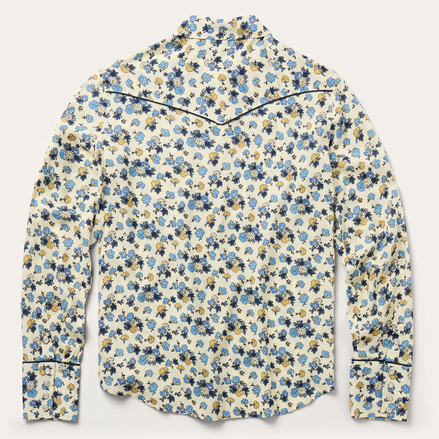 Field Flowers Print Shirt Yellow | Stetson Women